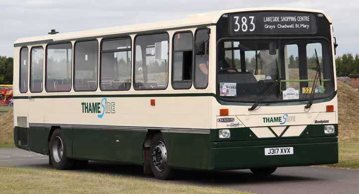 County ThameSide Dennis Dart Wright Handybus DW317